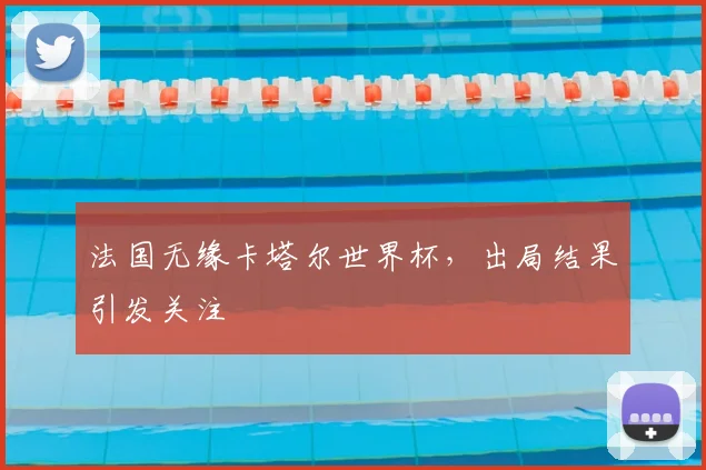 法国无缘卡塔尔世界杯，出局结果引发关注